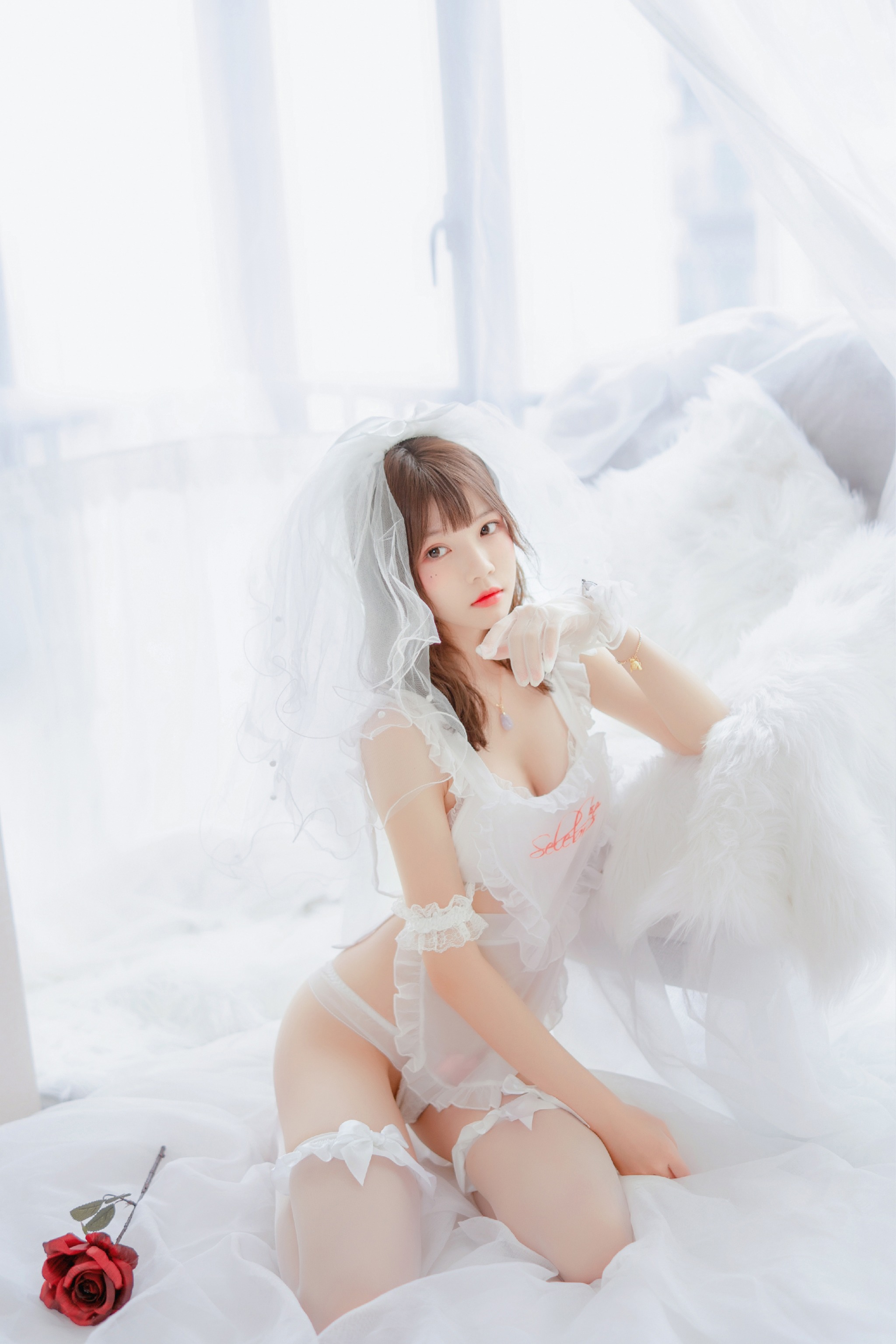 图片[1]-桜桃喵 – NO.059 轻纱 下 [34P]-XikXak